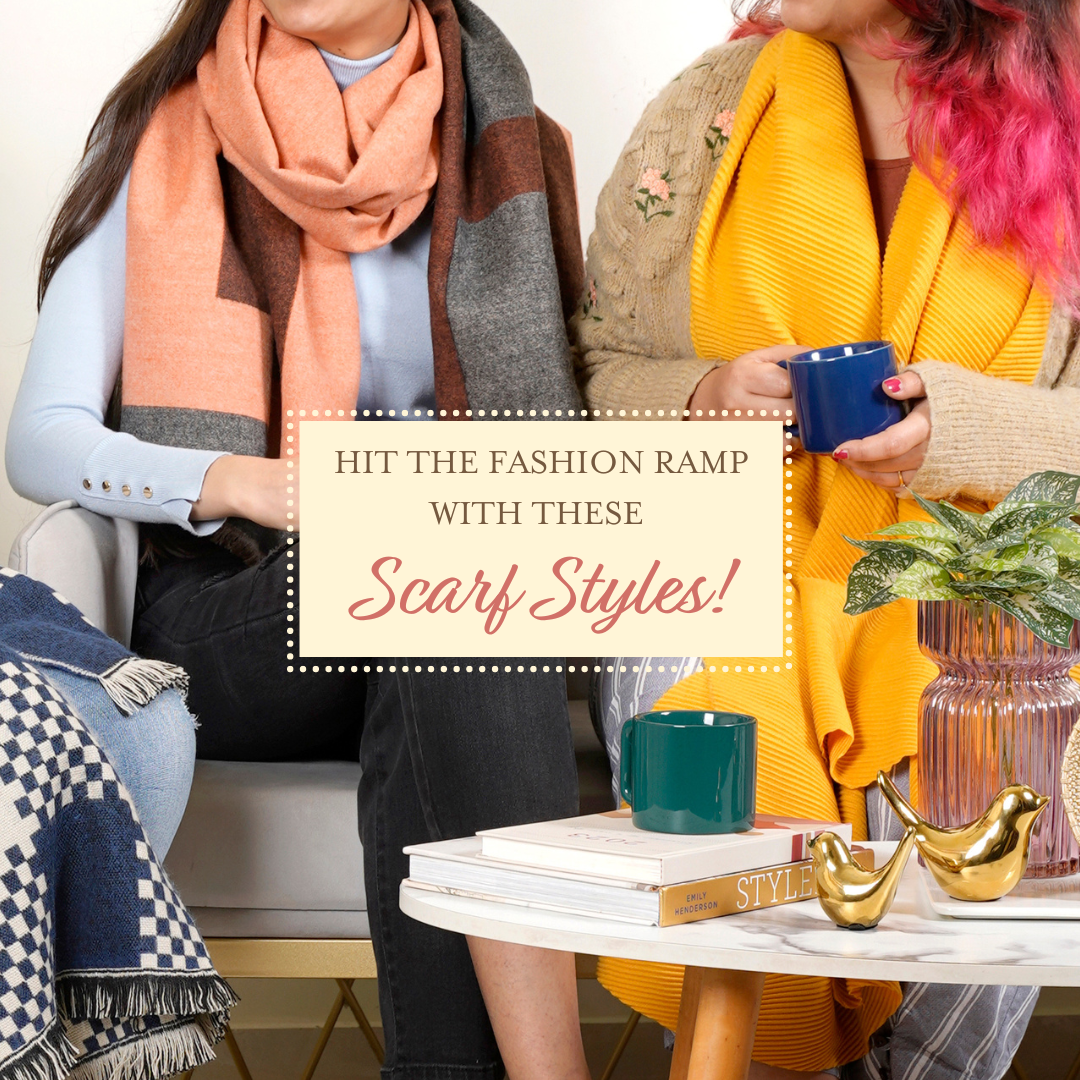 5 Stylish Ways To Wear A Scarf Nestasia