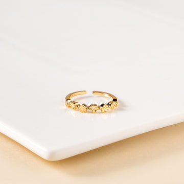 All Hearts Gold Love Band