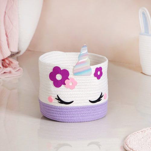 Baby Unicorn Toy Basket