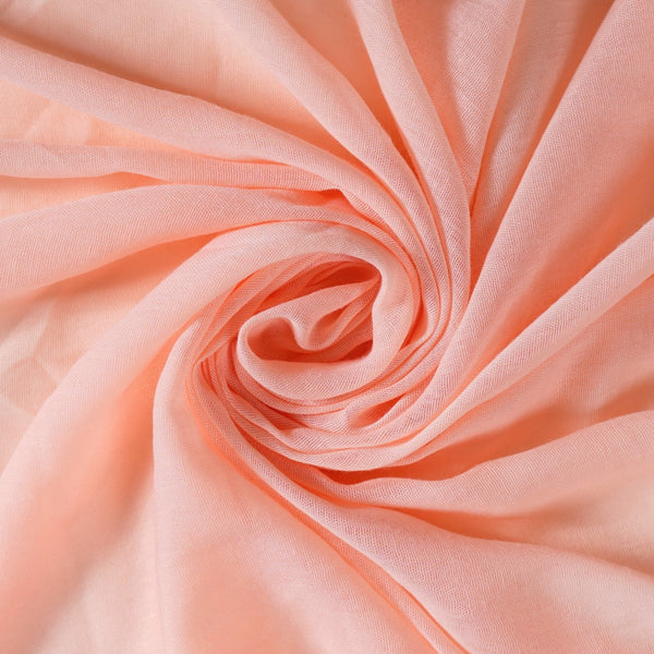 Woollen Blend Scarf Baby Pink Peach