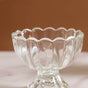 Textured Glass Ice Cream Bowl Set Of 6