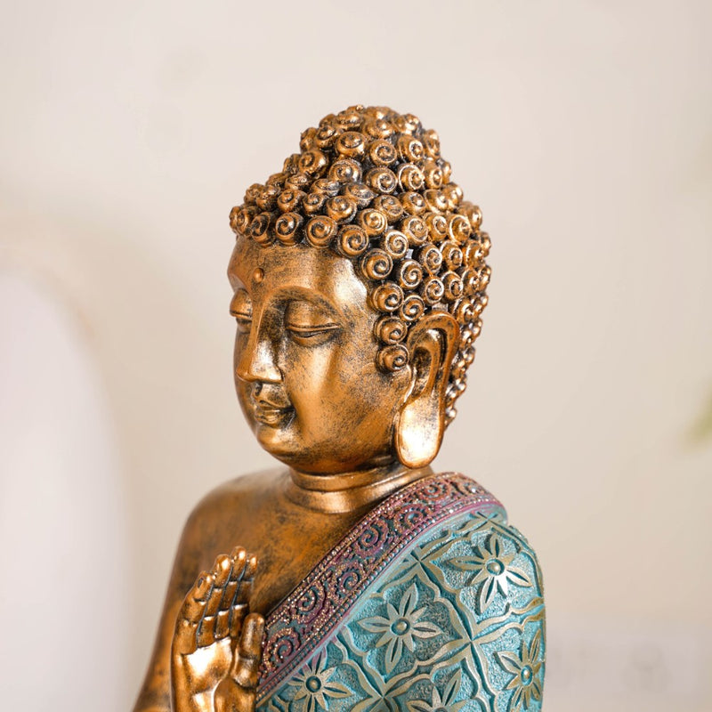 Buddha Statue For Home- Sitting buddha statue, buddha home decor, buddha statue, decorative statue, spiritual decor
