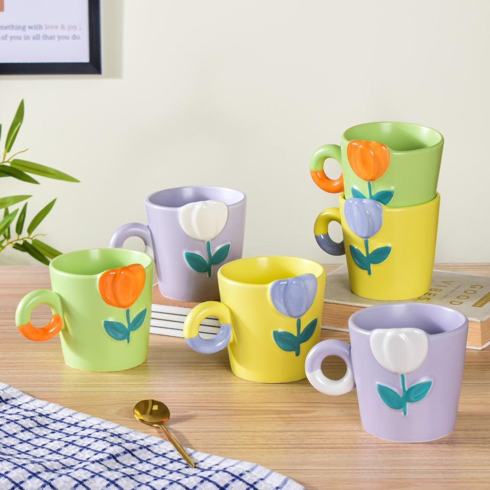 Set 2 tazze mug in ceramica 200ml. color - Ferrini Gift