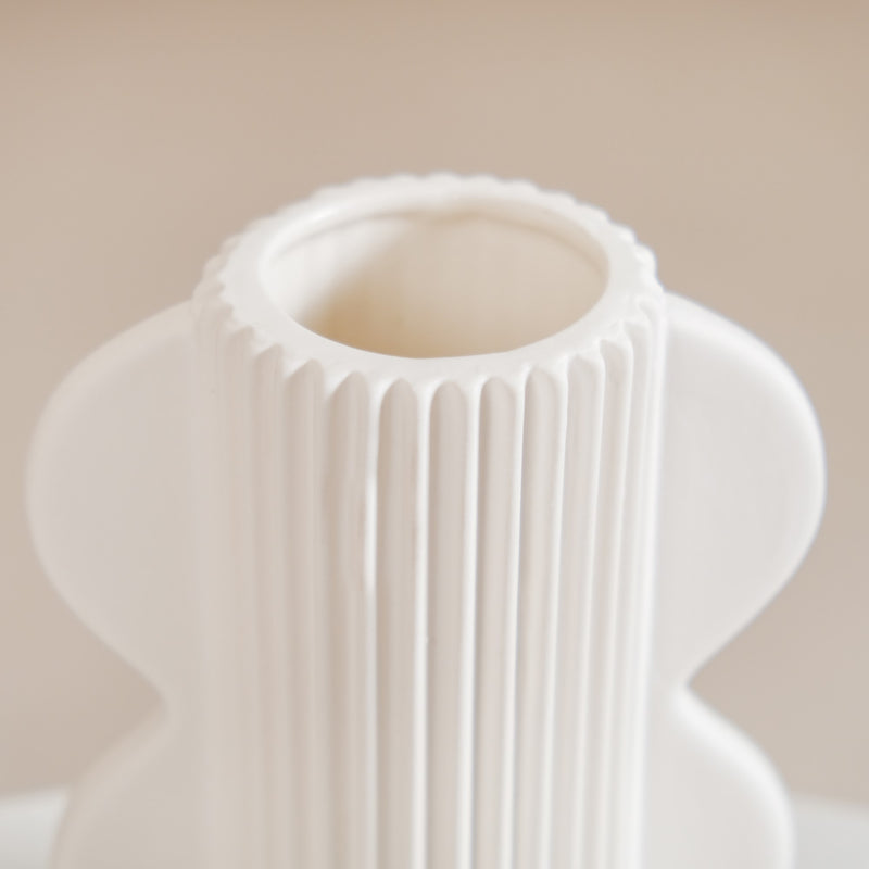 Premium Ceramic Cylindrical Vase