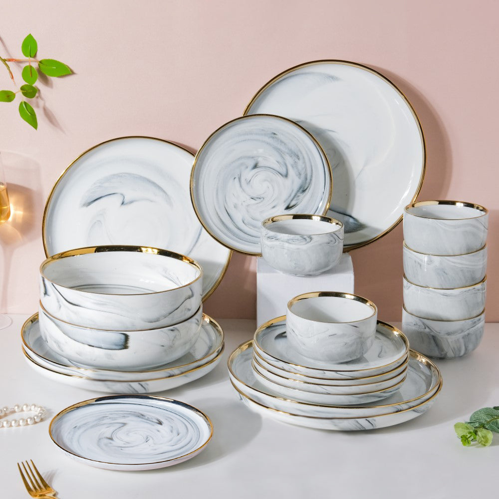 Argos Dinner Service Stoneware Argos Marble Dinner Set STONE LAIN