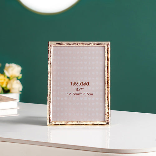 Gold Keepsake Medium Desk Photo Frame 13x18cm