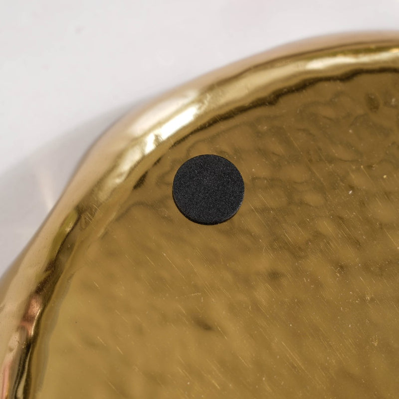 Decorative Urli Tray Gold Set Of 2