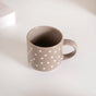 Quirky Beige Stackable Cups Set Of 4 220ml - Tea cups, tea cup set, coffee cups, coffee cup set, ceramic cups, ceramic tea cups