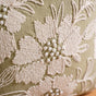 Blossom 100% Cotton Sofa Cushion Cover Green 16x16 Inch