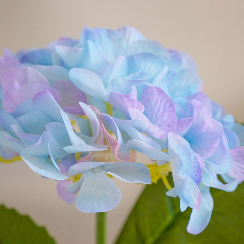 Faux Hydrangea Flower Purple- Faux Hydrangea Flower, Artificial Hydrangea, Decorative Hydrangea, Faux Floral Arrangement