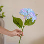 Faux Hydrangea Flower Purple- Faux Hydrangea Flower, Artificial Hydrangea, Decorative Hydrangea, Faux Floral Arrangement