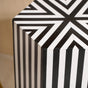 Cuboid Hexagonal Modern Corner Table
