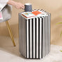 Cuboid Hexagonal Modern Corner Table