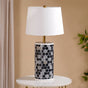 Honeycomb Table Lamp With Lampshade