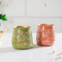 Cutwork Tealight Candle Holder Set Of 2