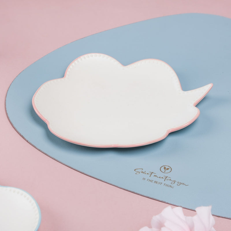 Thought Bubble Plates - Serving plate, small plate, snacks plates | Plates for dining table & home decor