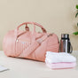 Large Travel Duffel Bag Pink 17x9 Inch