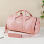 Large Travel Duffel Bag Pink 17x9 Inch