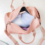 Large Travel Duffel Bag Pink 17x9 Inch