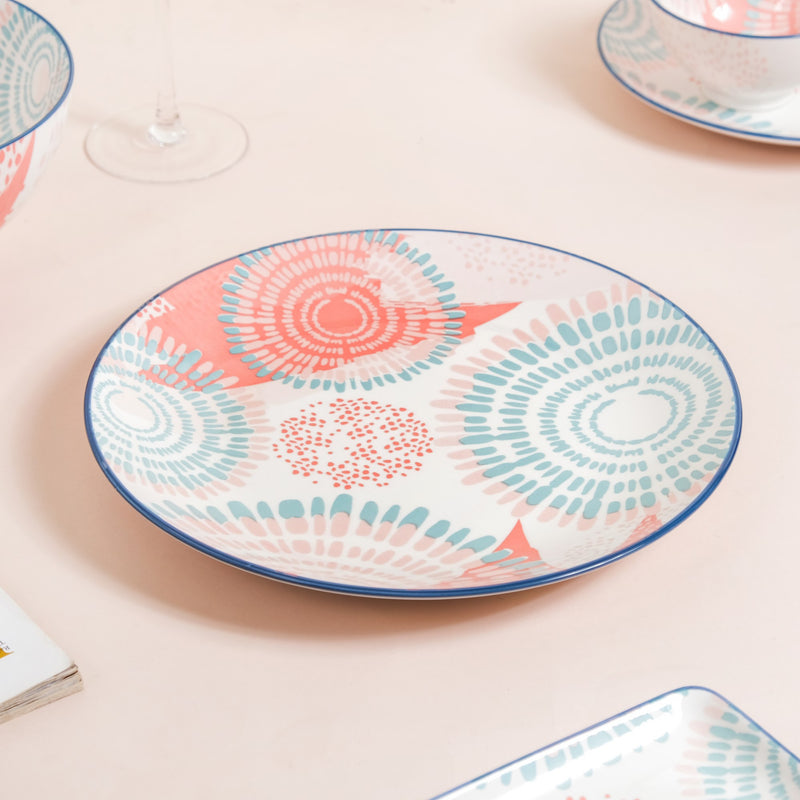 Pastel Dream 22 Piece Dinner Set For 6