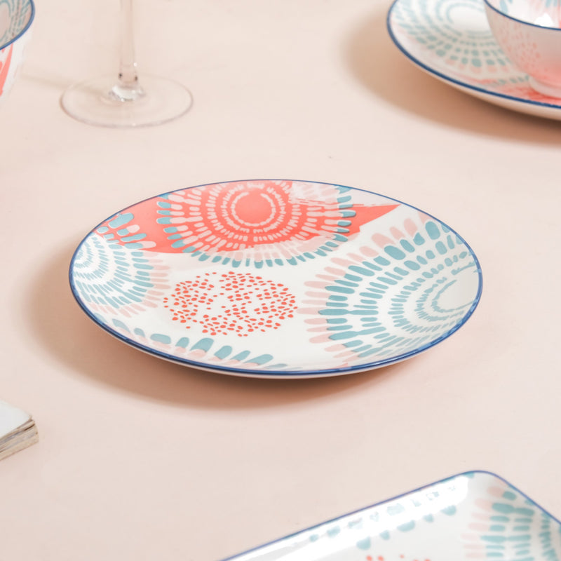 Pastel Dream 22 Piece Dinner Set For 6