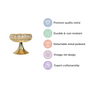 Decorative Bowl With Pedestal Gold Small- Decorative Fruit Bowl, Pedestal Fruit Bowl, Small Fruit Bowl, Elegant Pedestal Bowl
