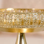 Decorative Bowl With Pedestal Gold Small- Decorative Fruit Bowl, Pedestal Fruit Bowl, Small Fruit Bowl, Elegant Pedestal Bowl