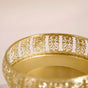 Decorative Bowl With Pedestal Gold Small- Decorative Fruit Bowl, Pedestal Fruit Bowl, Small Fruit Bowl, Elegant Pedestal Bowl