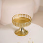 Decorative Bowl With Pedestal Gold Small- Decorative Fruit Bowl, Pedestal Fruit Bowl, Small Fruit Bowl, Elegant Pedestal Bowl