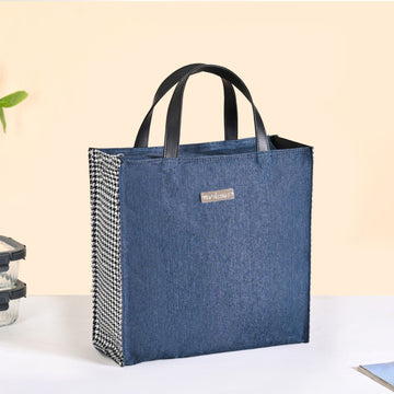 Denim Chic Lunch Bag