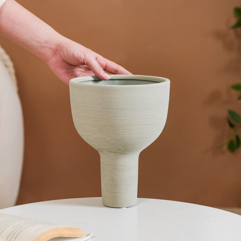 Flambeau Inspired Decorative Vase- Flambeau-Inspired Vase, Decorative Flambeau Vase, Elegant Vase Design, Flambeau Decor, Artistic Decorative Vase