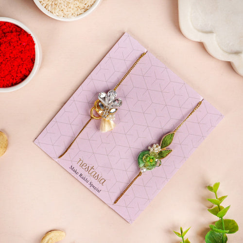 Garden of Love Rakhi Set Of 2