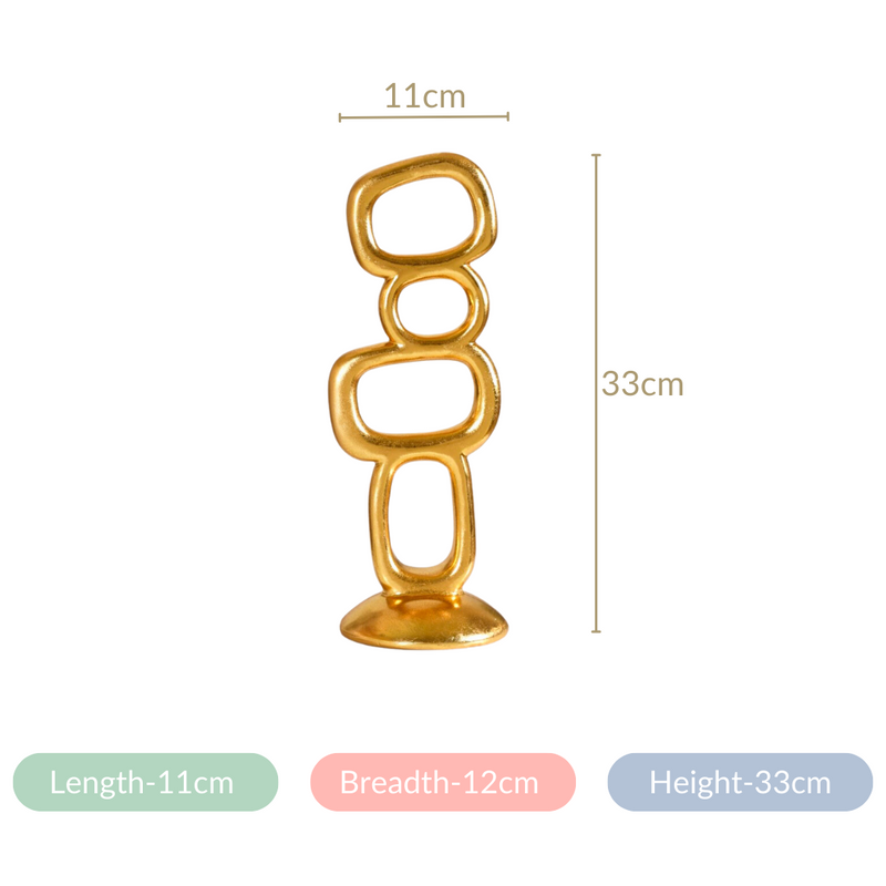 Modern Stacked Abstract Showpiece