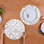 Golden Bloom Dinner Table Mat Set Of 6