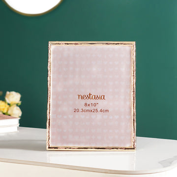 Hammered Wall Mounted Photo Frame 8x10"