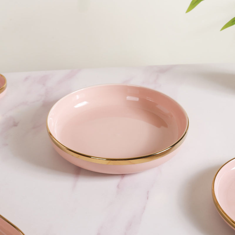 VERA Pink Plates - Serving plate, snack plate, dessert plate | Plates for dining & home decor