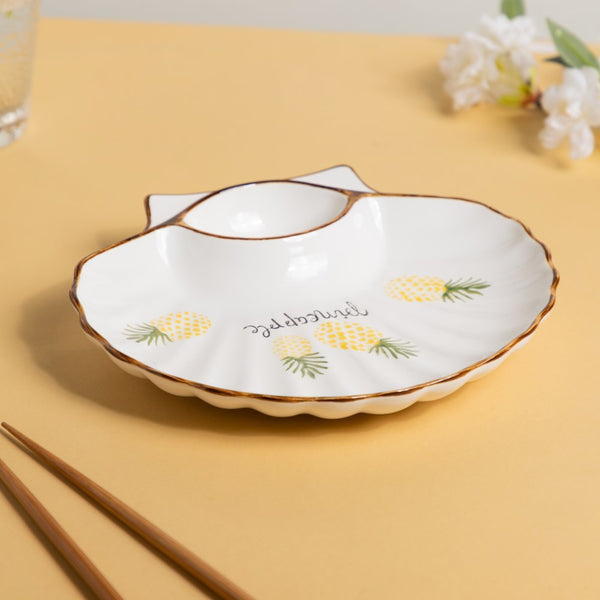 Seashell Snack Plate