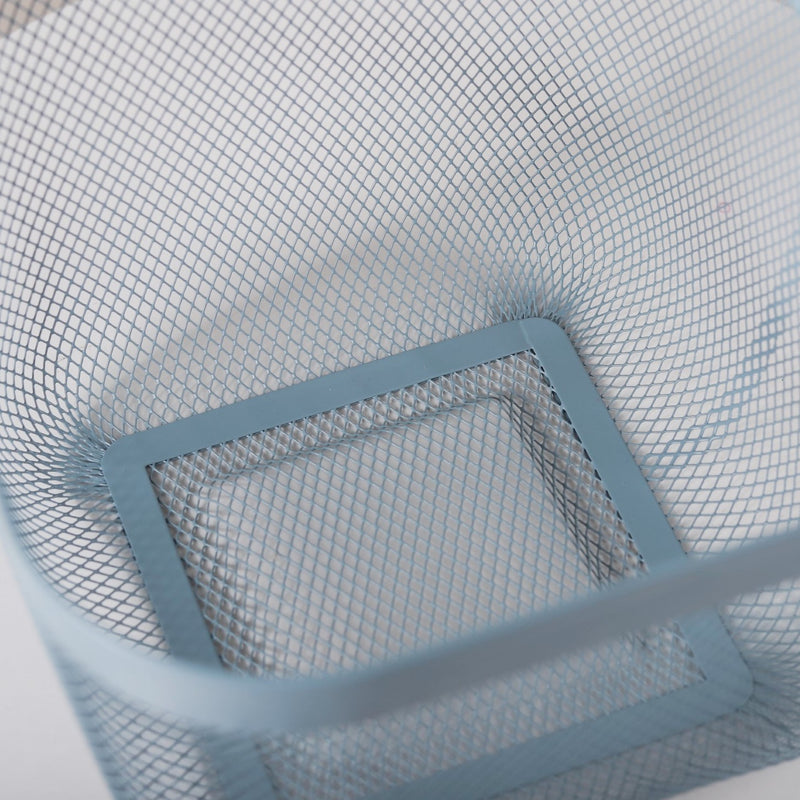 Metal Mesh Fruit Basket With Handle