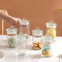 Airtight Glass Kitchen Jar Set Of 6