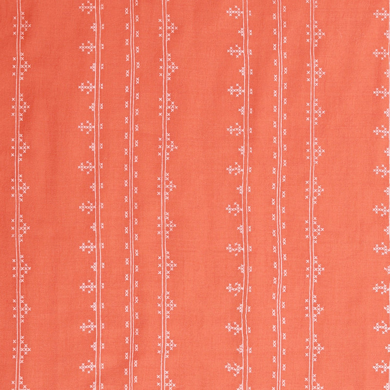 Ladies Summer Scarf With Tassels Orange