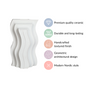 Modern Architectural Decorative Vase White