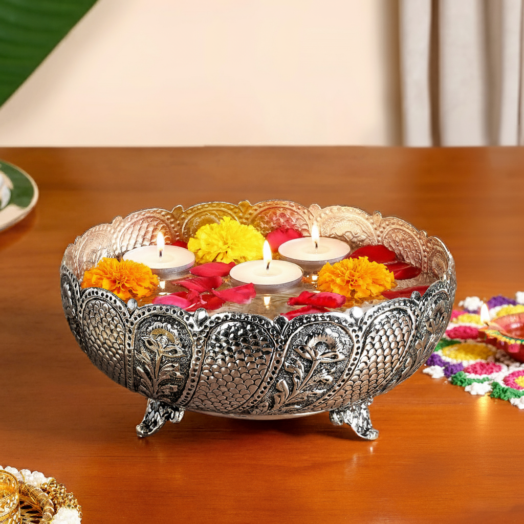 Pure Silver Silver Plated Gifts For Her Pure Silver Silver Pooja