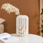 Marble Patterned Ceramic Flower Vase