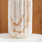Marble Patterned Ceramic Flower Vase