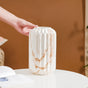 Marble Patterned Ceramic Flower Vase