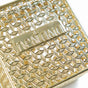 Set of 2 Vintage Jewellery Organiser Box Gold