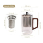 Modern Borosilicate 2 In 1 Infuser Jug 500ml