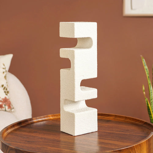 Modern Geometric Stand Statue