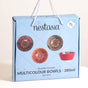Multicolour Mandala Snack Bowl Set Of 4 380ml