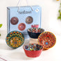 Multicolour Mandala Snack Bowl Set Of 4 380ml